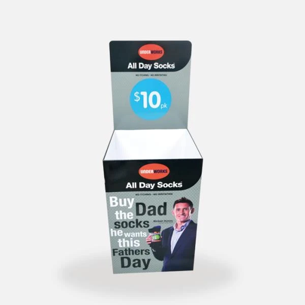 Cardboard Display Dump Bins