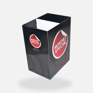 Cardboard Dump Bins for Retail