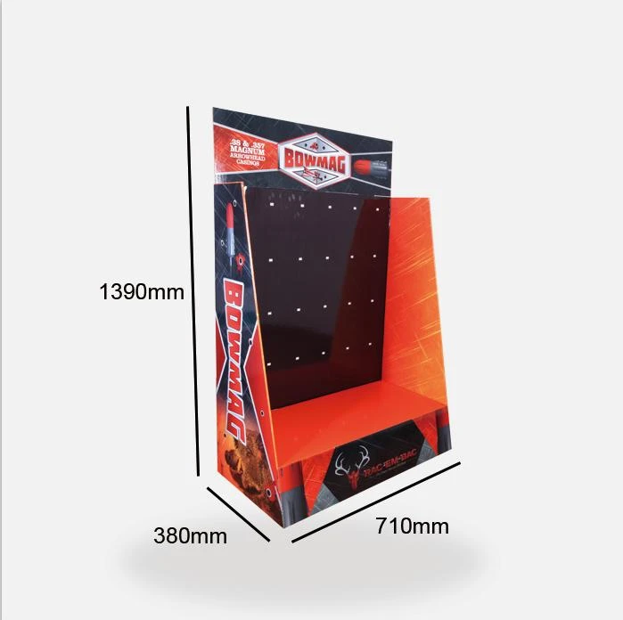portable t-shirt floor display stand