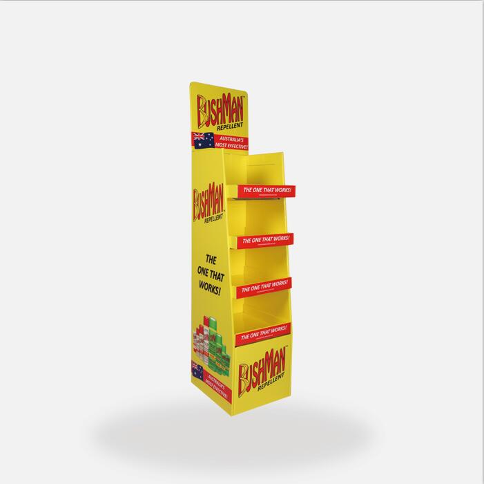 Corrugated Plastic Display Stand for Pet Treat