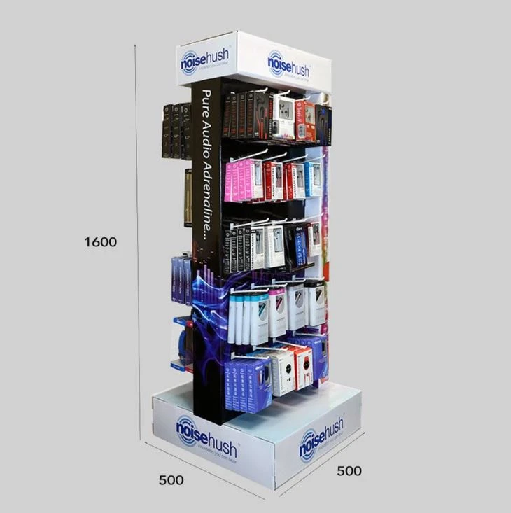 Double Sided Cardboard Accessory Display