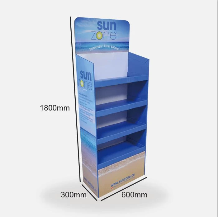 Floor Stand Display For Suncream