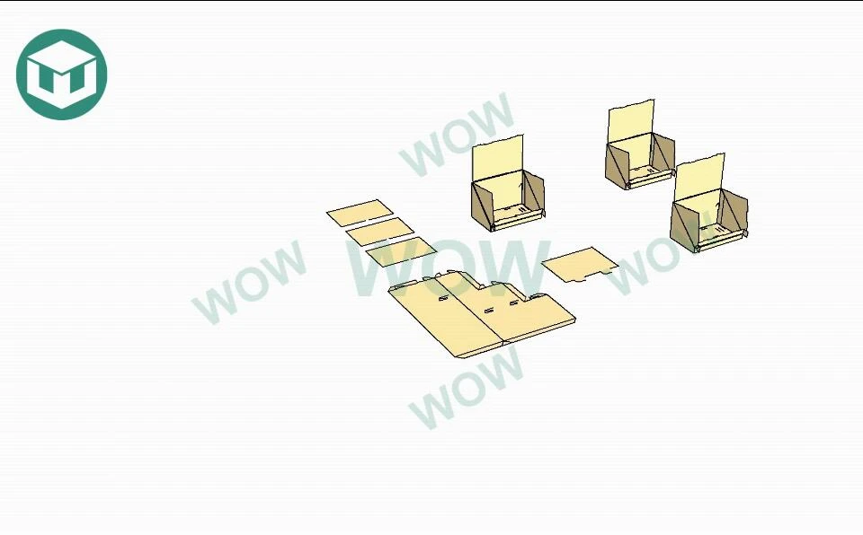 Cardboard Tier Display Assembly Instructions