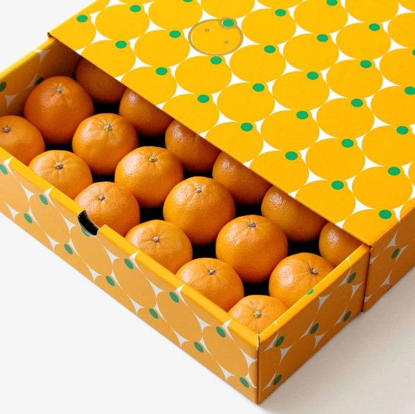 Innovative Wakayama Oranges Packaging Boxes