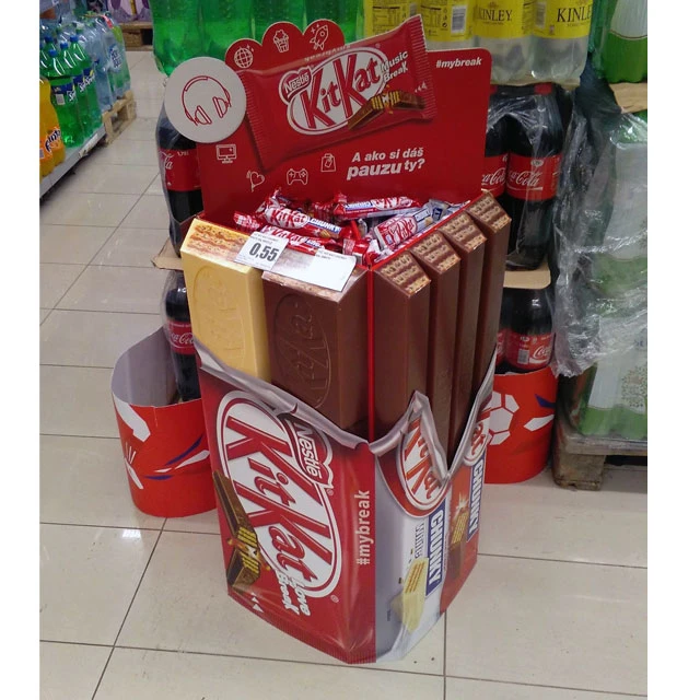 Kit Kat Chocolate Display Stand
