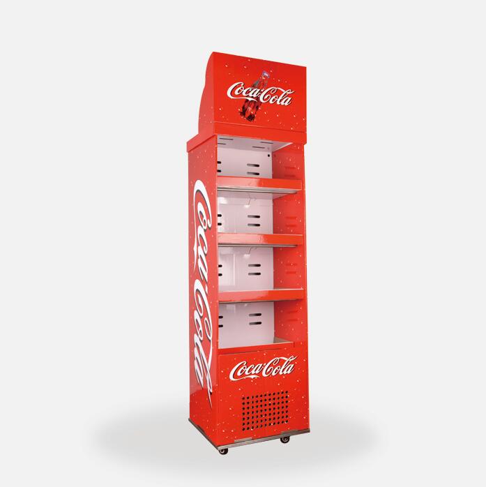 New Design Cardboard Soft Drink Display Refrigerator