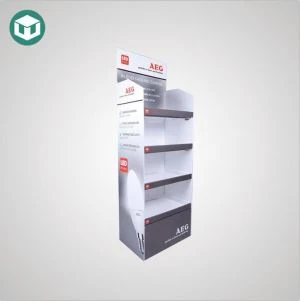 LED Bulbs POP Display Shelf