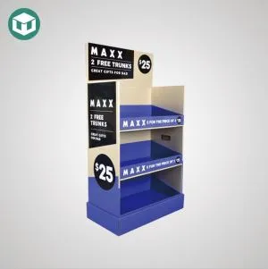 POP Paper Display Rack For Underwear