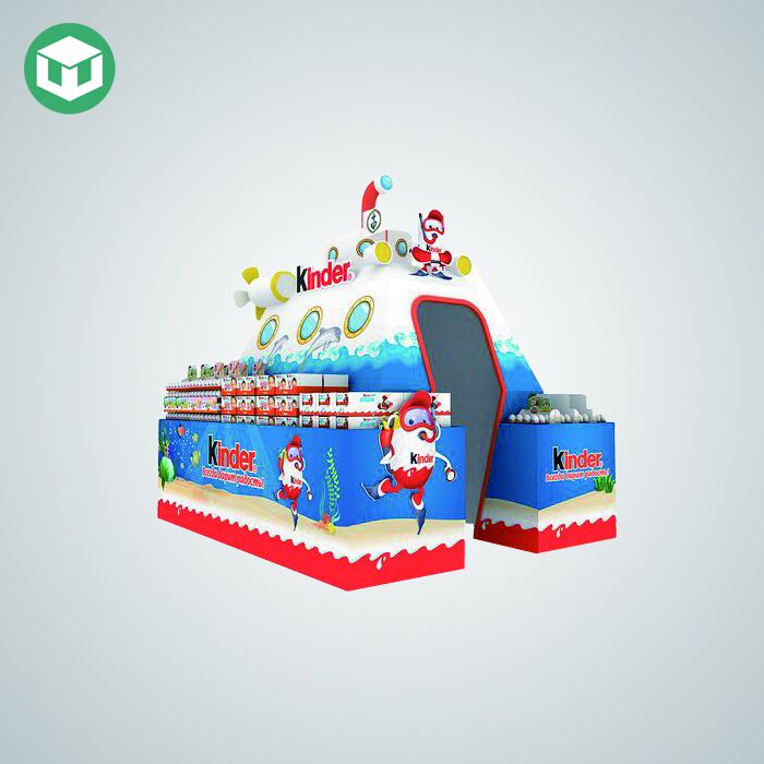 Customized Shape Cardboard Displays For Holiday Products Promotion
