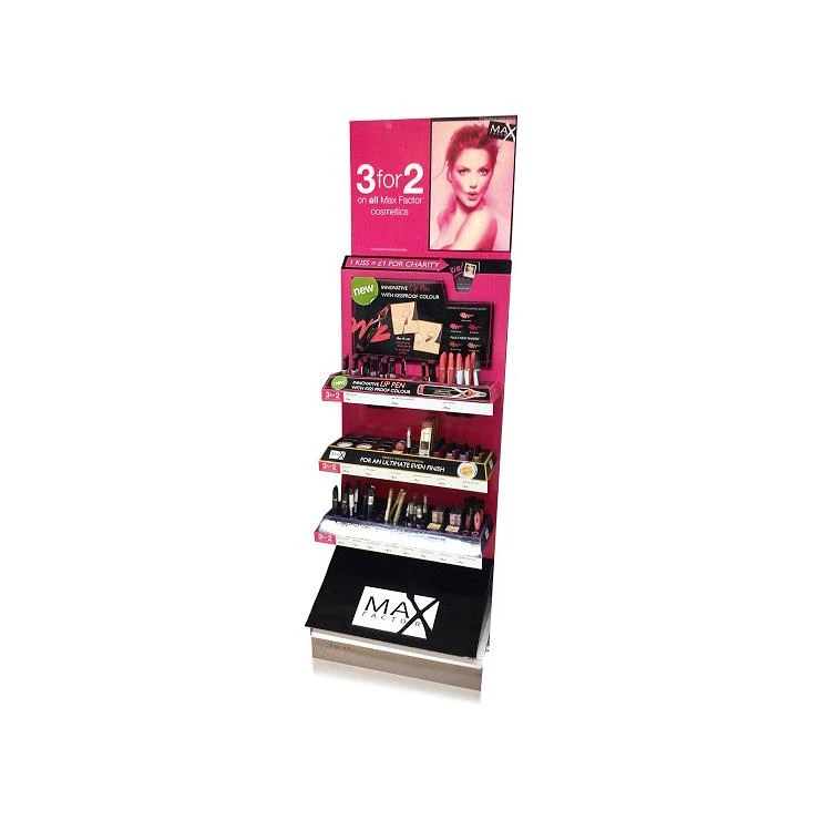 Paper Shelf As A Five-point Advantage Of Cosmetics Display Stand-Two