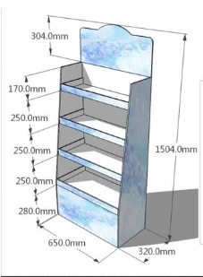 The Main Steps In The Production Of Paper Display Racks