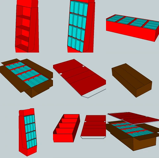 Shipping Methods for WOW Paper Display Stand