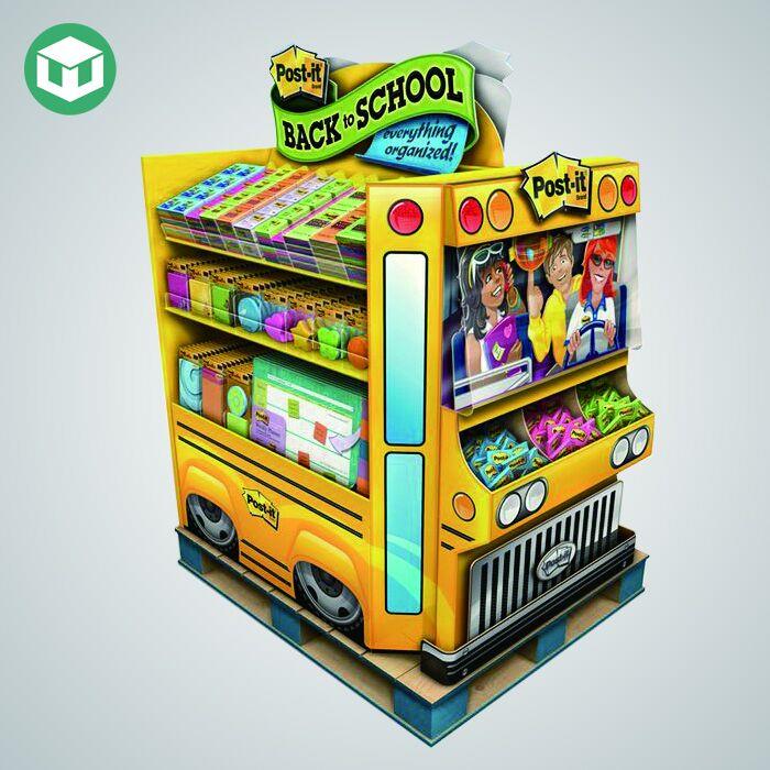 Advantages of POP Terminal Paper Display Stand