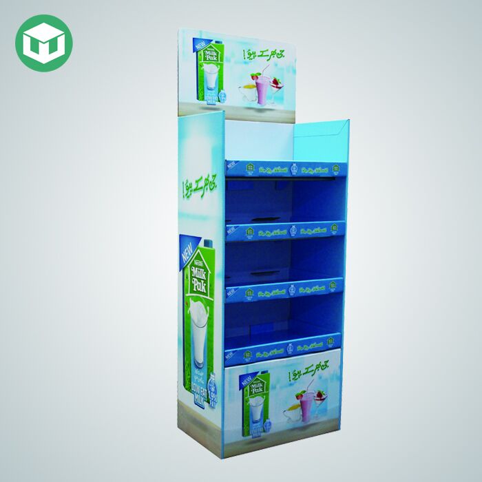 Paper Display Rack Increase The Sales of Goods