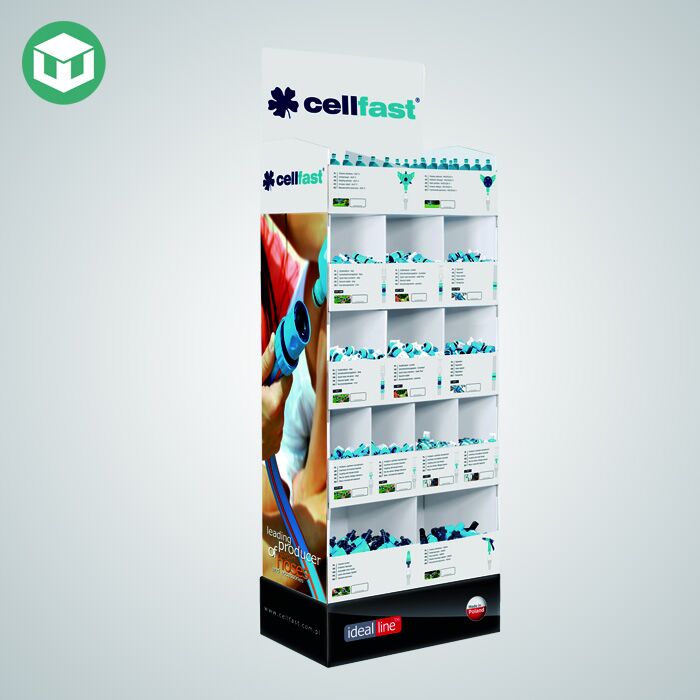 Paper Display Stand On The Impact Of Goods