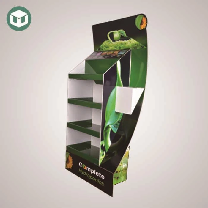 Supply Corrugated Cardboard Pop Display Stand