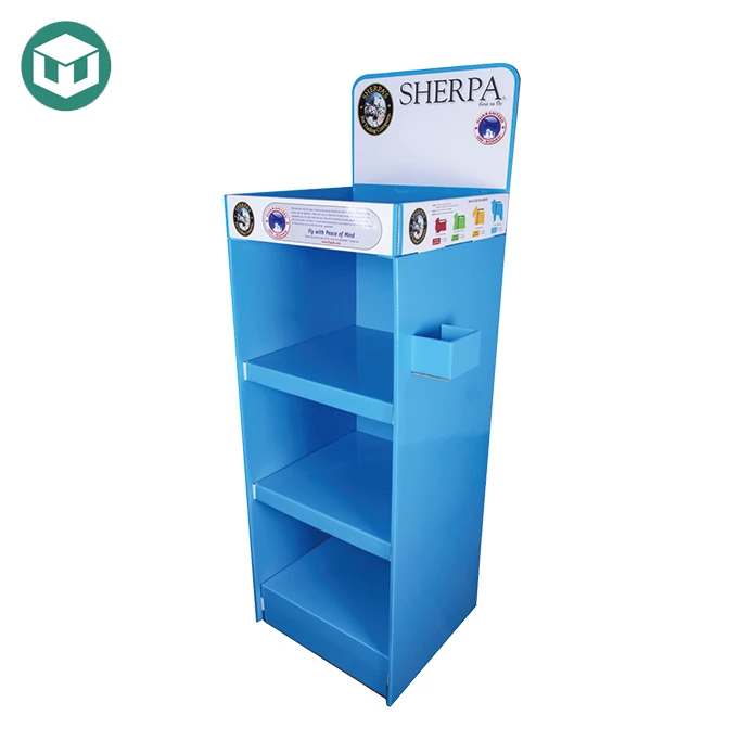 Vertical Cardboard Display Rack