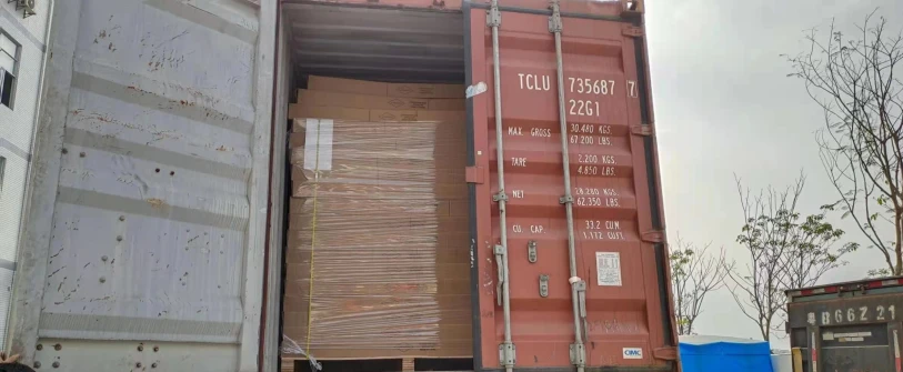 Paper Shelves Are Shipped To The United States