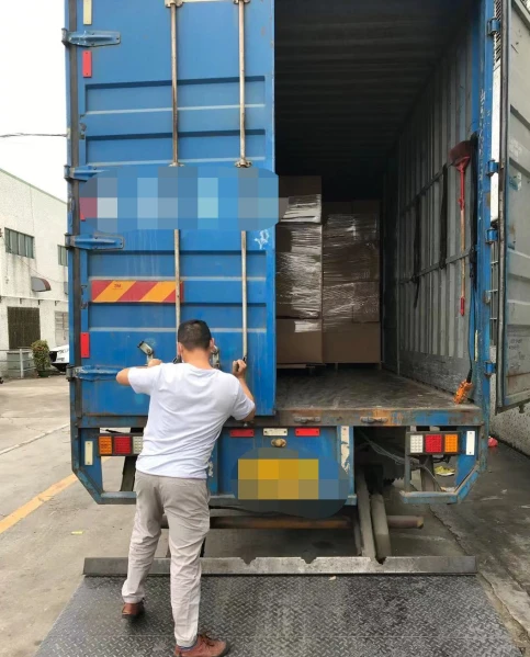 Floor Paper Display Rack Shipped To Saudi Arabia