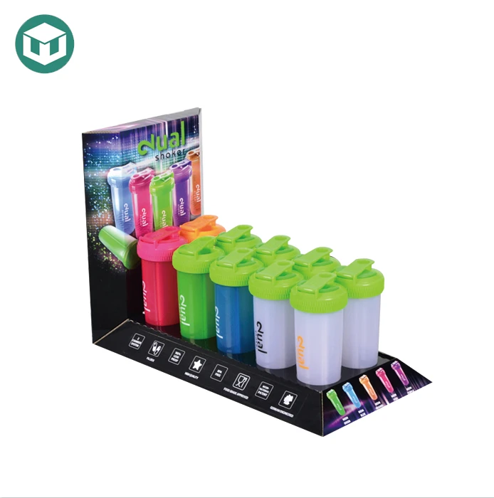 Table Top Cup Paper Display Rack PDQ