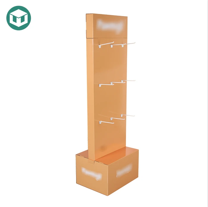 Orange Double-Sided Paper Display With Hook