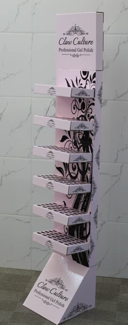 Nail Polish Display Shelf