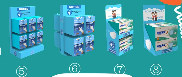 Display Stands For Development Of Medical Protective Mask Of Medical Use