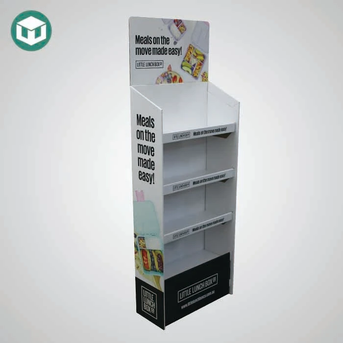 Floor Cardboard Display Stand For Retail