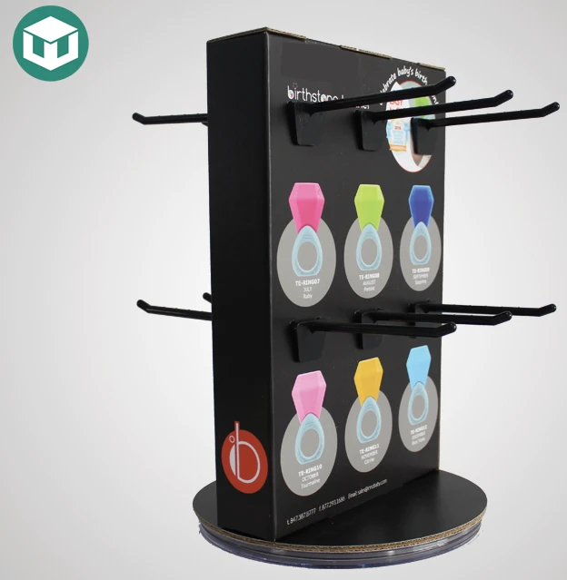 Supermarket Peg Cardboard Pop Hook Displays