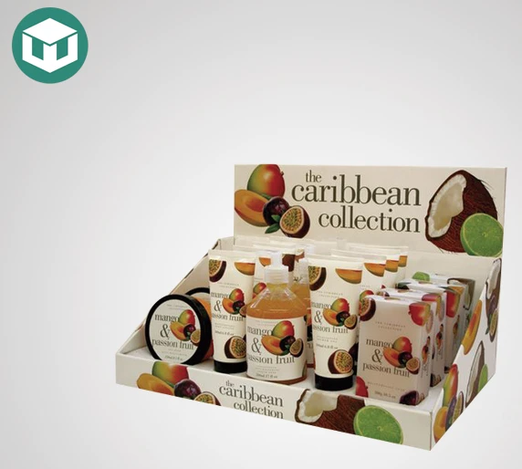 Cosmetic Printed Countertop Displays