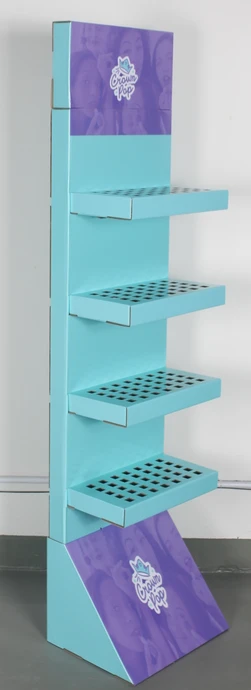 Customized Cosmetic Display Rack With Logo