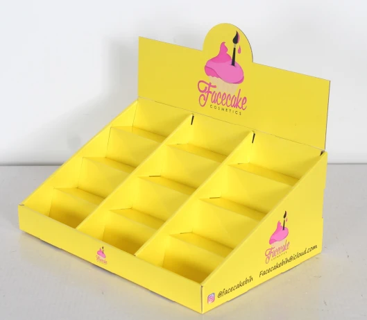 Custom Best Fit Yellow PDQ Display Boxes