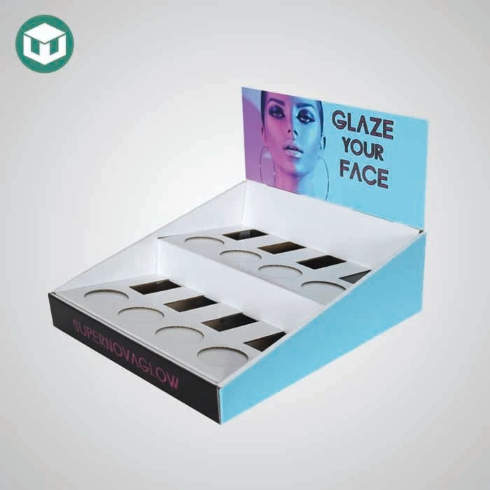 Custom Countertop Cardboard Display Shipper Box With Personalized Graphics