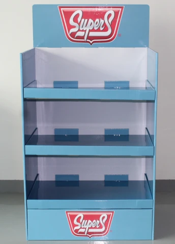 Auto Parts Cardboard Floor Display