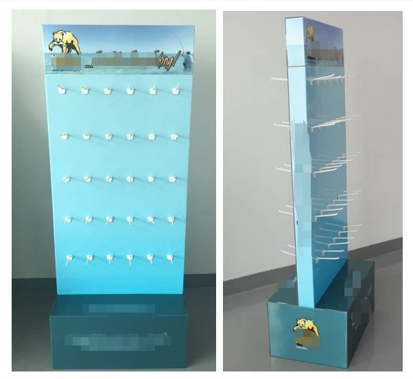 Customized Double-sided Hook Cardboard Display