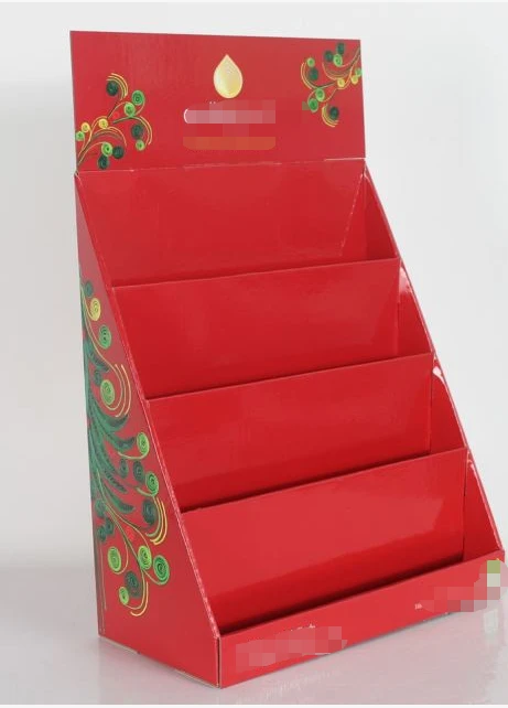 Customized Card Cardboard Counter Display