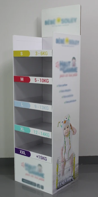 Custom Baby Products Cardboard Display