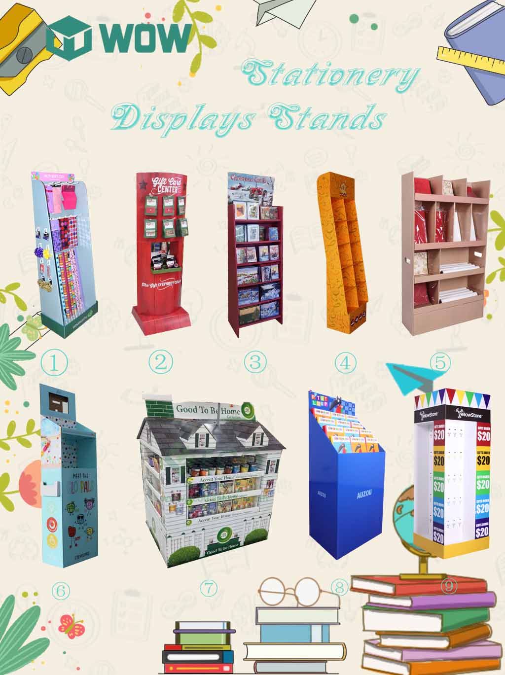 Stationary Display Stand To Make Your Brand Quickly Grow
