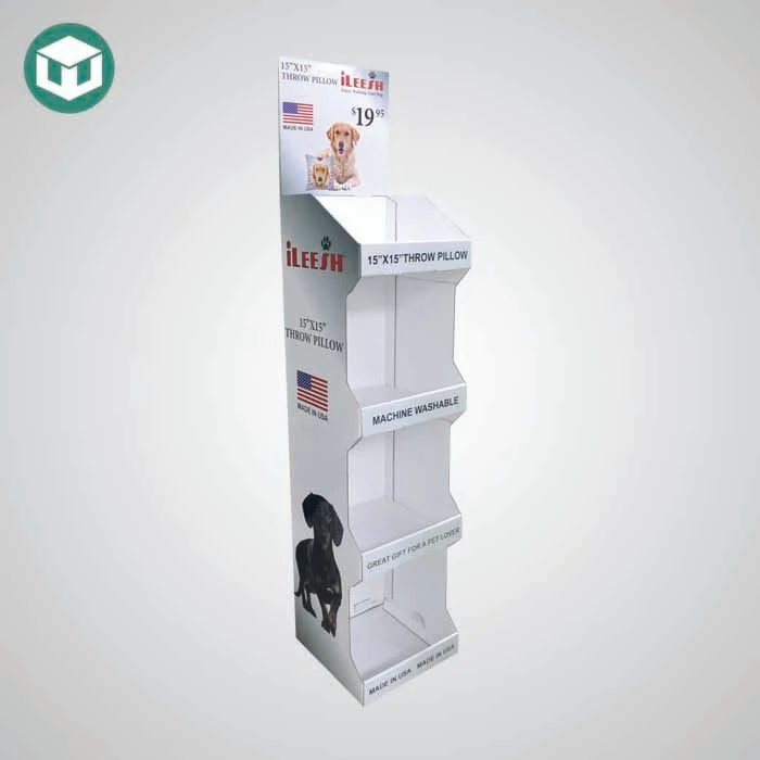 Cardboard Pet Food Display Stand