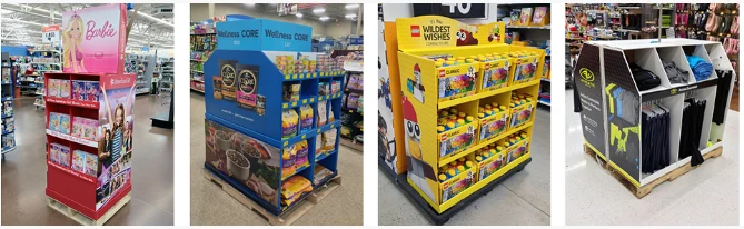 Custom Pallet Display Stand
