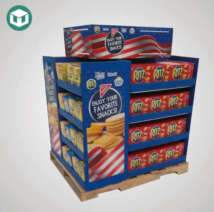 Snack Product Promotion Pallet Display