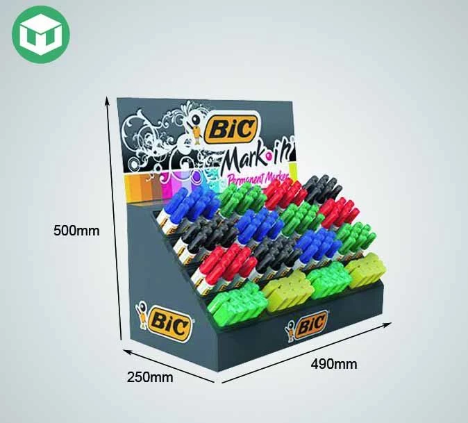 Custom Cardboard Retail Display For Pencils