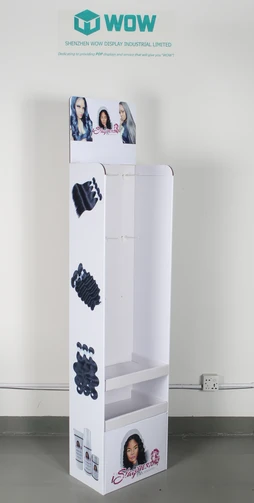 Customized Hair Hook Cardboard Display