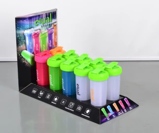Custom Water Glass Counter Display
