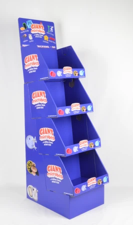Customized Unique Floor Cardboard Display