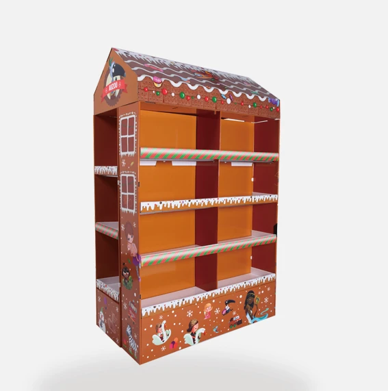 Customized Festival Cardboard Pos Display Stand