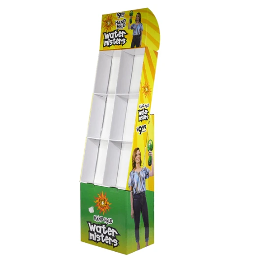 Best Price Corrugated Floor Displays For Magazine