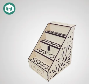 Nail Polish Cardboard Counter Display