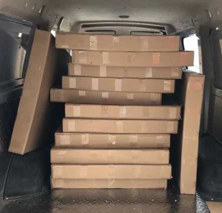 Chocolate Cardboard Display Shipping To Canada