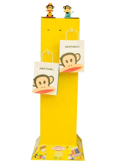 Wholesale Collapsible Design Advertising Supermarket Floor Standing Cardboard...